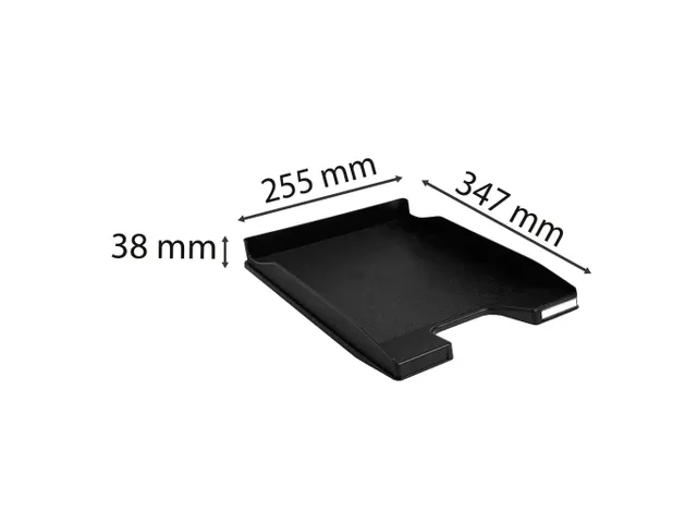 Brievenbak COMBO MINI 2 zwart