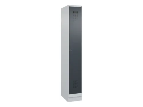 locker voor scheiding van kleding,HxBxD 1950x300x500mm,1vak