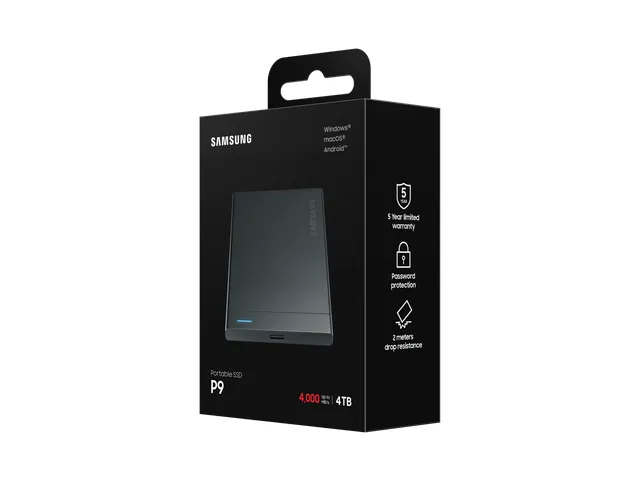 Portable SSD P9 USB 4.0 Gen 3x2 4TB