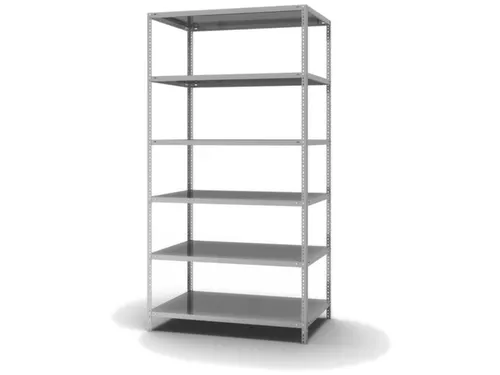 magazijnstelling,grondveld,HxBxD 2500x1300x800mm,vaklast 125kg