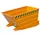 kiepbak,HxLxB 730x1375x800mm,0,5m³,draagverm. 750kg,RAL2000