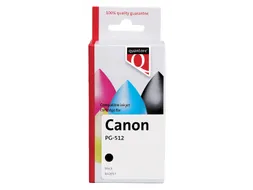 Inktcartridge Quantore alternatief tbv Canon PG-512 2969B001 zwart