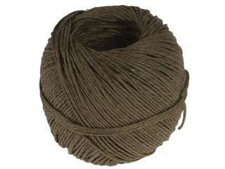 Vlaskoord touw uit 2 draden, bol van 100 g, +/- 90 m - 1