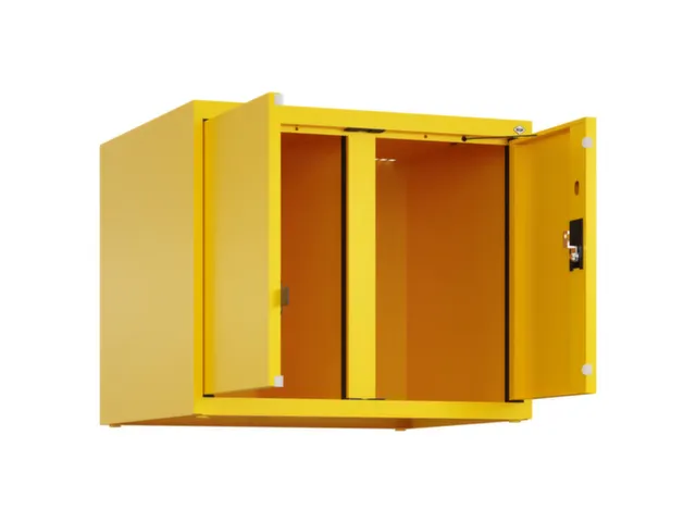 opzetkast,v. locker voor scheiding van kleding,2vak.,vak B 300mm