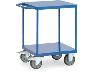 Tafelwagen Staalplaat 2496b 2 Etages 500kg 600x600mm - 1