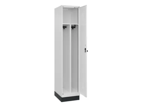 locker voor scheiding van kleding,HxBxD 1950x400x500mm,1vak