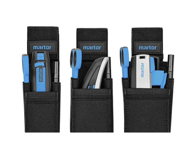 Martor Riemtas met clip L Zwart