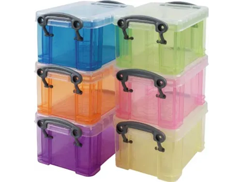 Really Useful Boxes Opbergdoos 0.33 Liter Assorti