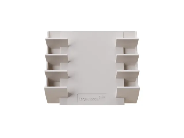 MATTE Glasbord markerhouder magnetisch voor 4 markers Warm Grey