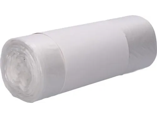 Vuilniszak 60- 70 Liter 63x70cm Transparant HDPE rol van 50 stuks