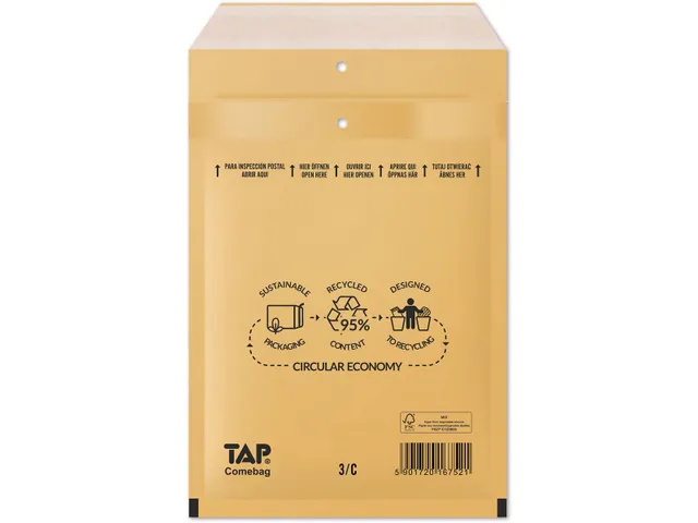 Luchtkussen Envelop 3C 150X215 Bruin 100 stuks