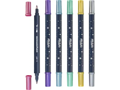 Metallic Marker Eberhard Faber duo 6st.