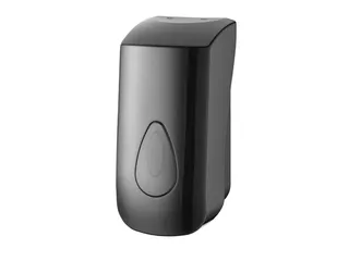 PlastiQline foamzeepdispenser 400 ml kunststof zwart navulbaar - 1