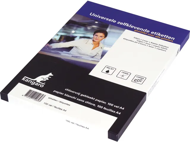 Etiquettes Kangaro ILC 63,5x33,9mm 100 feuilles