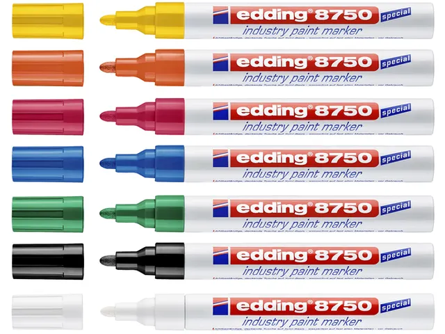 Lakmarker edding e-8750 industry geel