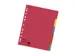 Tabblad recycled karton A4+ 5tabs