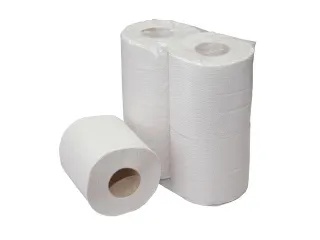 Toiletpapier 230112 Recycled Wit Met Honingraat Embossing 200 vel 48 r - 1
