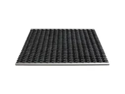 schoonloopmat,v. binnen/buiten,LxB 585x785mm,zwart/zilverkleurig