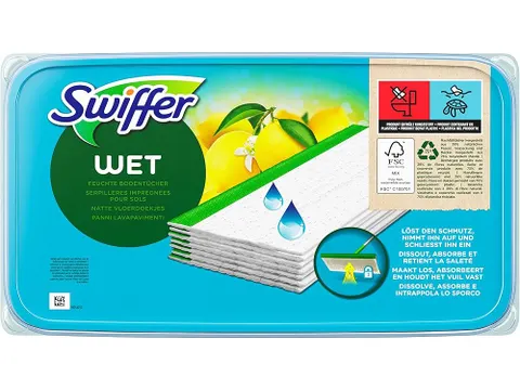 Vloerwisdoekjes Swiffer Wet Citrus 10 stuks