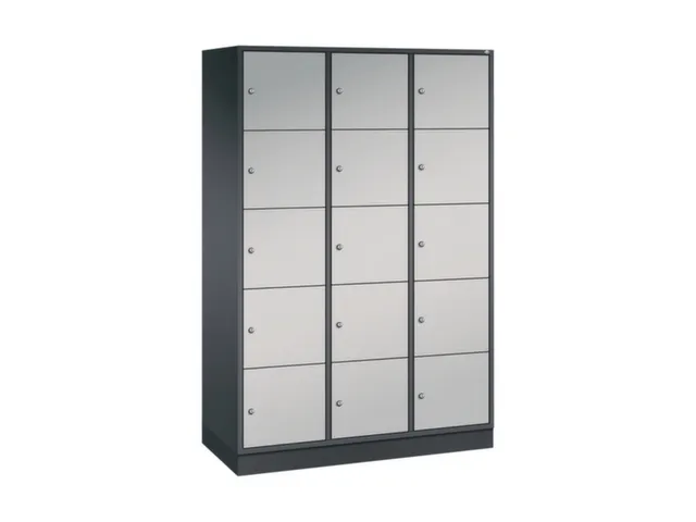 armoire multicases grand volume,HxlxP 1950x1220x500mm,3x5compartiments