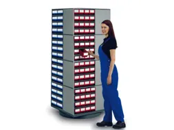 Draaistandaard Voor Bakkenunits Leeg Voor 16x300mm Diepe Units