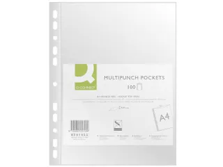 Showtas A4 11-Gaats 0.05mm PP generfd 100 stuks - 1