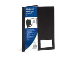 Showalbum Guildhall PVC 24 tas A4 Zwart