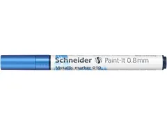 Metallic marker Schneider Paint-It 010 0.8mm blauw metallic