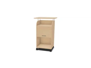 caddy,HxBxD 1130x550x470mm,3niveaus,1kasten,NE-esdoorn - 1