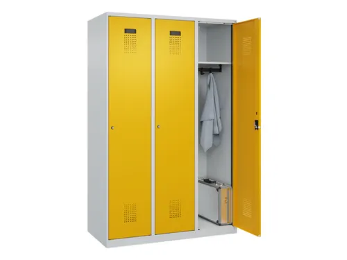 locker,HxBxD 1850x1200x500mm,3vak,vak B 400mm,cil.-slot