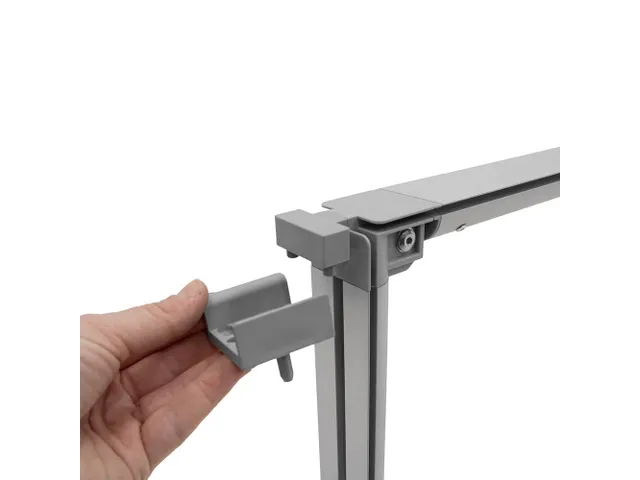 FlexFrame Modulair systeem Topbanner 300x30cm Zilver frame