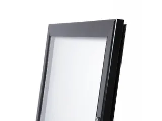 Menustandaard LED Verlicht Zwart 4xA4 - 2