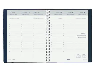 Agendavulling 2027 Brepols Timing 7dagen/2pagina's spiraal wit - 1