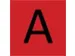 Labeltape Dymo 45017 D1 720570 12mmx7m zwart op rood