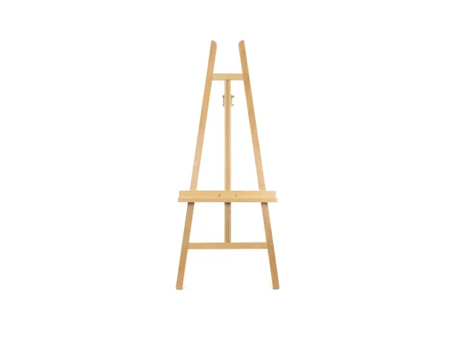 Chevalet d'atelier Kangaro pour toiles de 4,9cm d'épaisseur. bois de