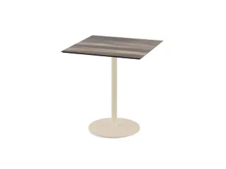 bistrotafel,HxBxD 730x700x700mm,rechthoekig,schotelvoet zandkleuren - 1