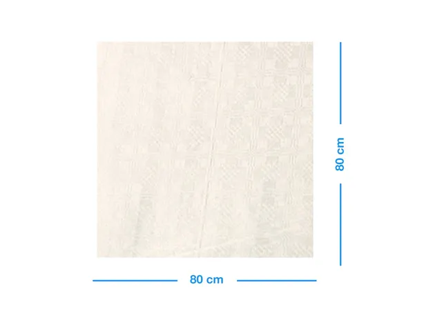 Tork 474057 Damastpapier Napperon Universal 1-laags wit 80x80cm 250 st