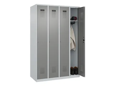 locker,HxBxD 1850x1200x500mm,4vak,vak B 300mm,cil.-slot