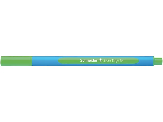Stylo à bille Schneider Slider Edge M vert boîte 10 pièces