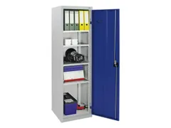 universele kast,HxBxD 1800x500x500mm,4xStalen bodem,klinksluiting