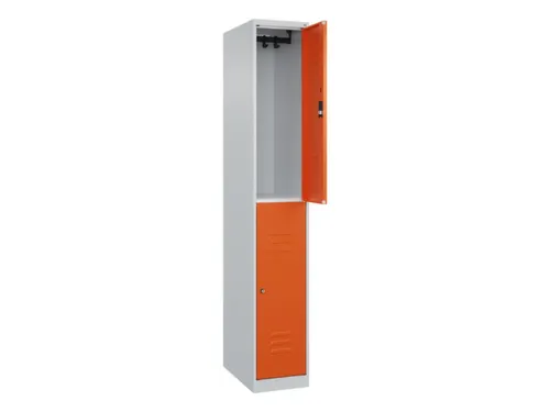 dubbeldekse locker,HxBxD 1850x300x500mm,1x2vak.,vak B 300mm