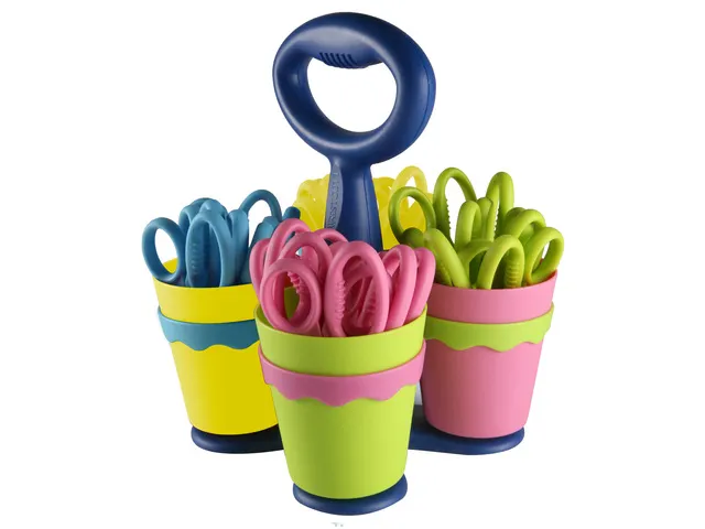 Schaar Westcott 13cm Microban assorti standaard 24 stuks