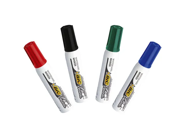 Viltstift Bic Velleda 1781 whiteboard schuin large zwart