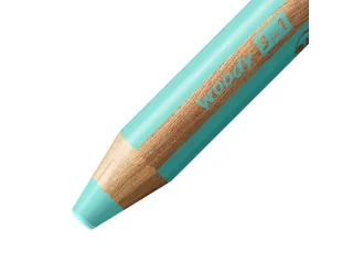 Kleurpotloden STABILO 880 woody 3 in 1 multitalent pastel blauw - 2
