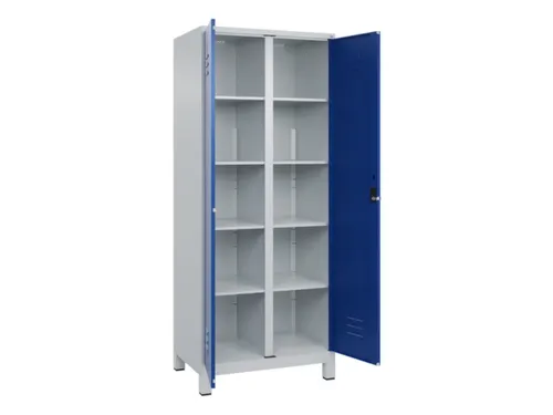 wasgoedverdeelkast,HxBxD 1950x800x500mm,vak B 400mm,draaigrendel