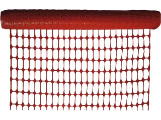afzetgaas,HxL 1000x50000mm,maaswijdte 40x80mm,kunststof,oranje - 2