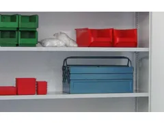 Legbord v. grootvolumekast 1200x400mm draagverm. 80kg RAL6011