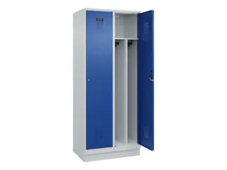 locker voor scheiding van kleding,HxBxD 1950x800x500mm,2vak - 1