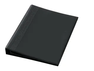 Visitekaartringband Sigel VZ301 voor 400 kaarten 90x58mm velvet zwart - 4
