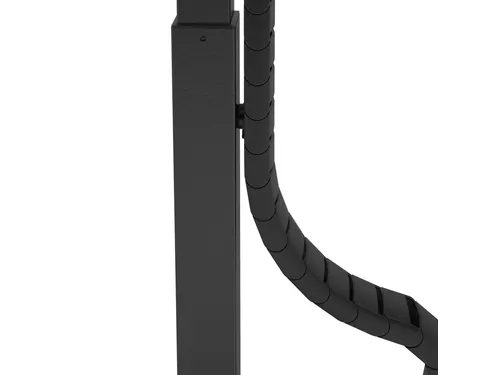 Addit kabelgeleider Zwart voor zit-sta Bureau 130cm incl magneethouder